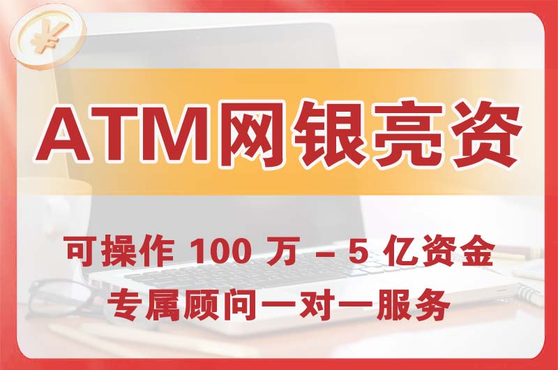 天心ATM机、网银亮资显账